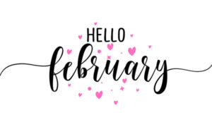 hello february hearts